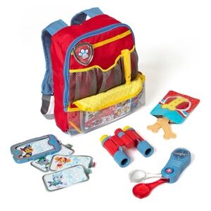 Paw Patrol Red and Blue Adventure Backpack Set